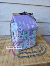 Load image into Gallery viewer, Rainbow Boo Cow - Juice Carton Purse