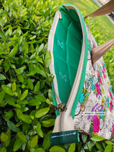 Load image into Gallery viewer, Floral clocks laptop sleeve