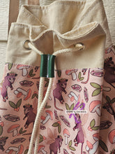 Load image into Gallery viewer, Opossum Canvas backpack
