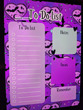 Load image into Gallery viewer, Batty Heart - To Do List