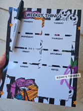 Load image into Gallery viewer, Nightmare lips and cherries Planner Magnet