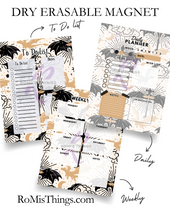 Load image into Gallery viewer, Pair of Dragons Planner Magnet