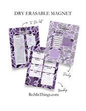 Load image into Gallery viewer, Purple Dragon Planner Magnet