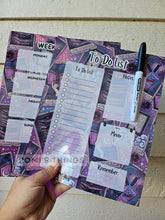 Load image into Gallery viewer, Bookish Tarot DARK Planner Magnet