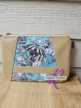 Load image into Gallery viewer, Beach Goth Girl trigon pouch