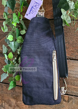 Load image into Gallery viewer, Floral Death Moth - slim sling