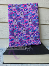 Load image into Gallery viewer, Bookish Tarot PINK -  LARGE Book sleeve