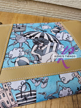 Load image into Gallery viewer, Beach Goth Girl trigon pouch