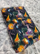 Load image into Gallery viewer, Orange Fire Dragon -  LARGE Book Dust Cover