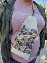 Load image into Gallery viewer, Floral Death Moth - sling