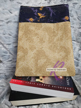 Load image into Gallery viewer, Black and Gold Dragon -  LARGE Book sleeve