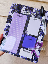Load image into Gallery viewer, Purple Bows Planner Magnet