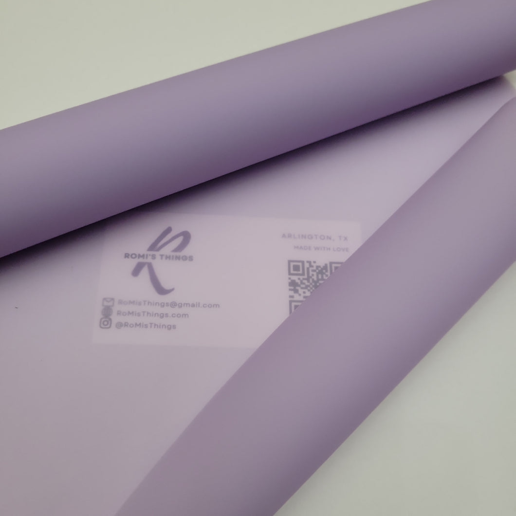 Lavender - Frosted Jelly Vinyl