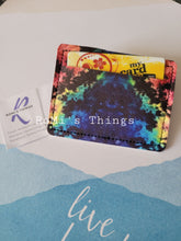 Load image into Gallery viewer, Rainbow Tie Dye Card/Money Holder
