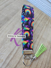 Load image into Gallery viewer, Rainbow Dark Horse -wrist Strap
