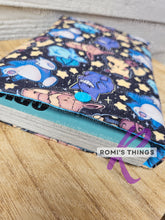 Load image into Gallery viewer, Sleeping Monsters - QUILTED Book sleeve
