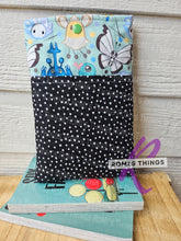 Load image into Gallery viewer, Bug Monsters - QUILTED Book sleeve
