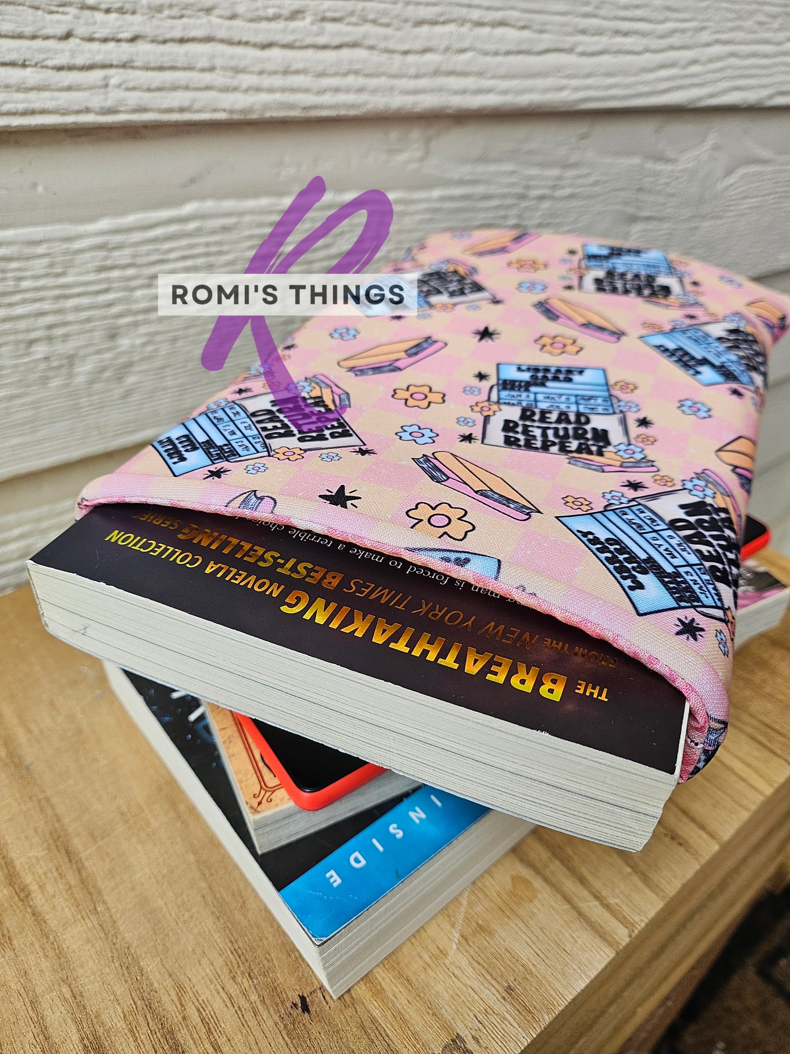Library Card - Book sleeve RoMi's Things Library Card - Book sleeve RoMi's Things