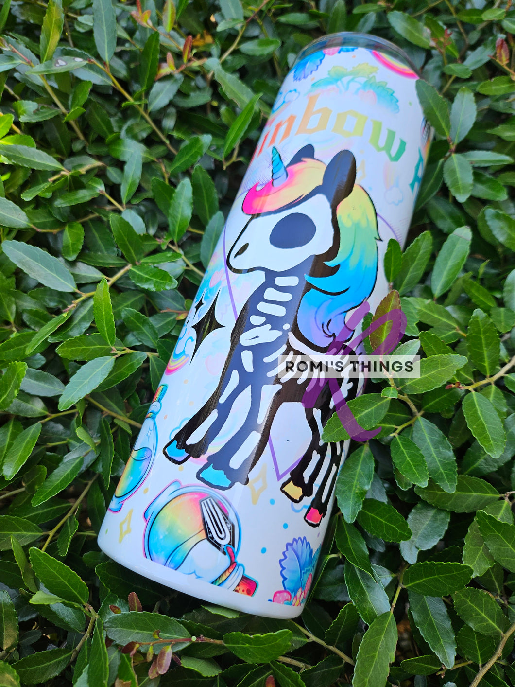 rebel unicorn 20 oz Tumbler