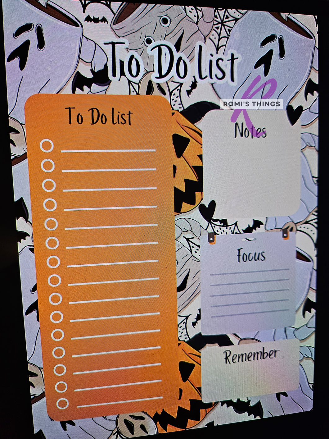 Boo'd mug - To Do List