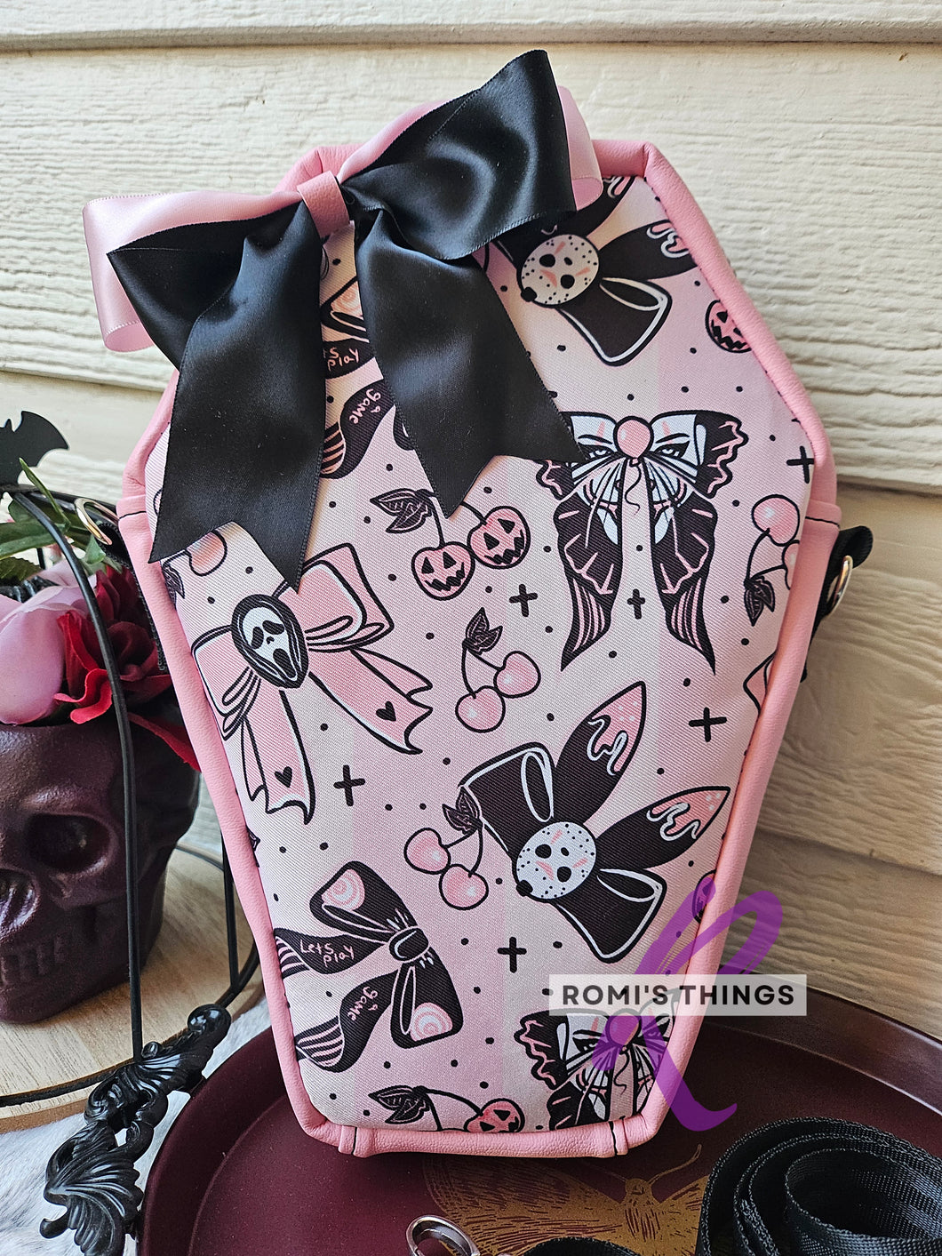 Horror Bows - Coffin Bag