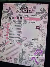 Load image into Gallery viewer, Pink Horror Bows Planner Magnet
