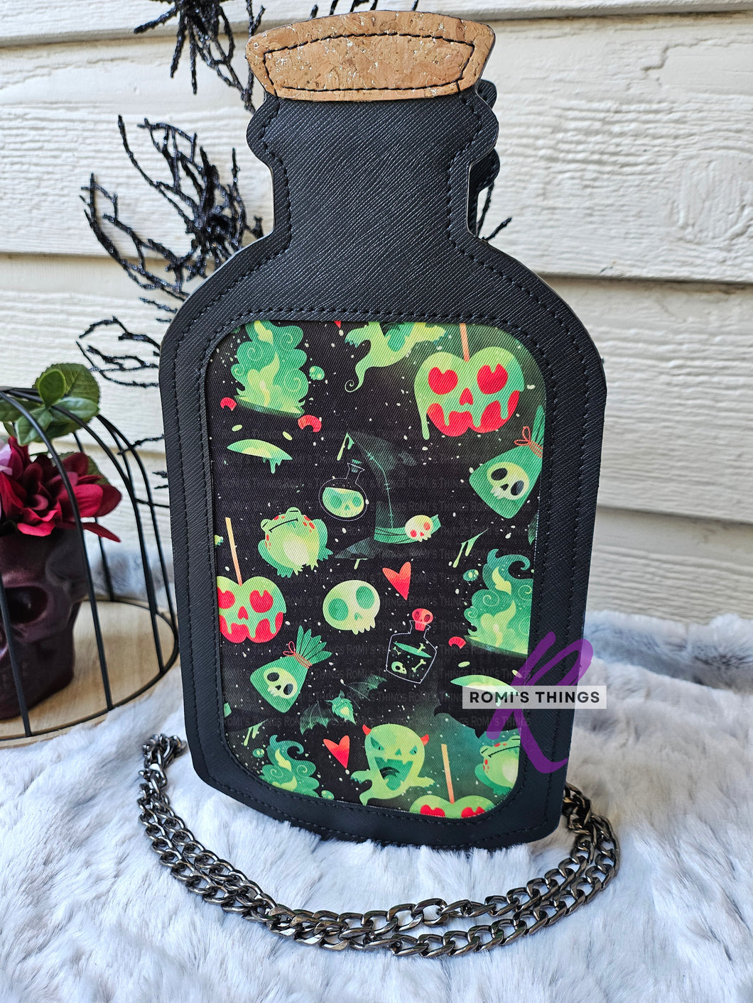 Green Witchy Brew - Bottle bag