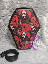 Load image into Gallery viewer, Red Ghost - Coffin Bag
