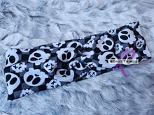 Load image into Gallery viewer, Check skulls Twist Headband (rts)
