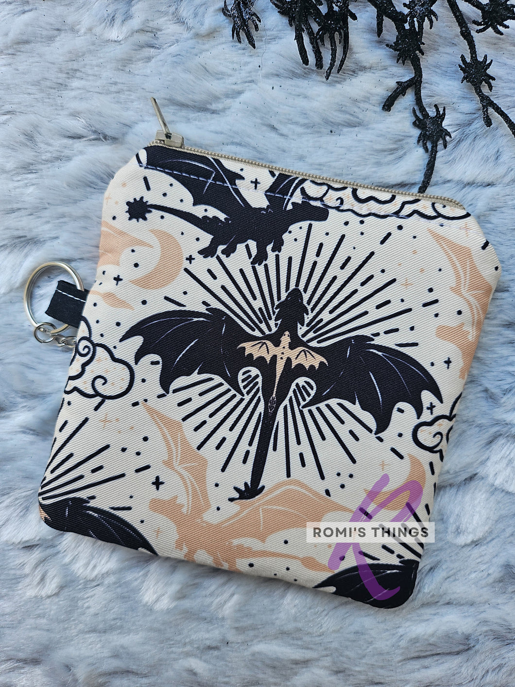 Pair of Dragons - Small Zip Pouch