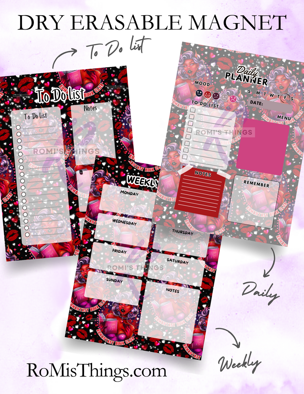 Romantasy Club Planner Magnet