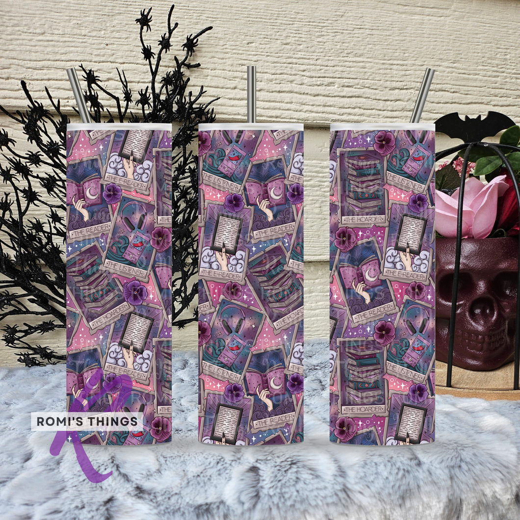 Bookish Tarot DARK 20 oz Tumbler