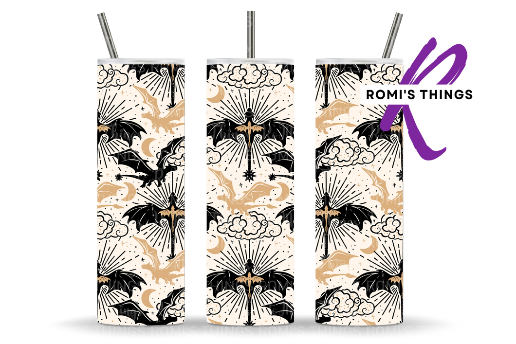 Pair of Dragon 20 oz Tumbler