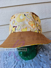 Load image into Gallery viewer, Yellow Pocket Monsters - LARGE Bucket hat
