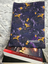 Load image into Gallery viewer, Black and Gold Dragon -  LARGE Book sleeve
