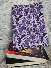 Load image into Gallery viewer, Purple Dragon -  LARGE Book sleeve
