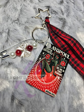 Load image into Gallery viewer, Playghoul Mothwoman keychain
