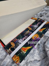 Load image into Gallery viewer, Orange Fire Dragon -  LARGE Book Dust Cover

