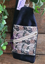 Load image into Gallery viewer, Floral Death Moth - slim sling
