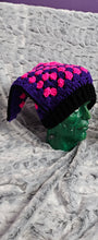 Load image into Gallery viewer, Cheshire pink purple - jest a beanie
