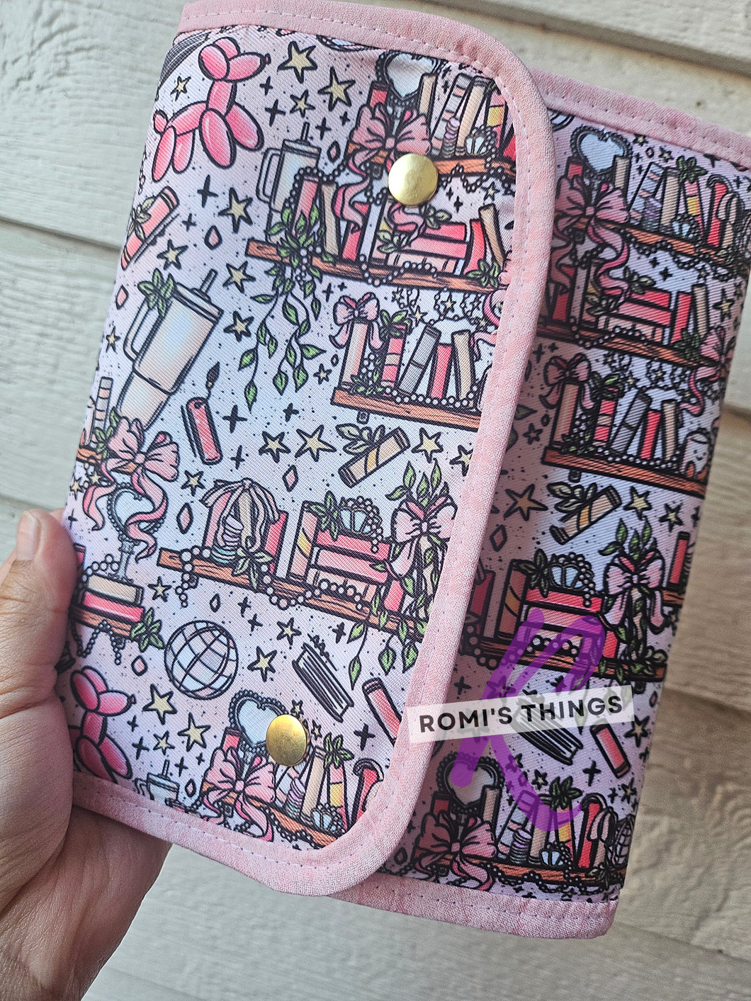 Pink Coquette Bookish- Spice Rack