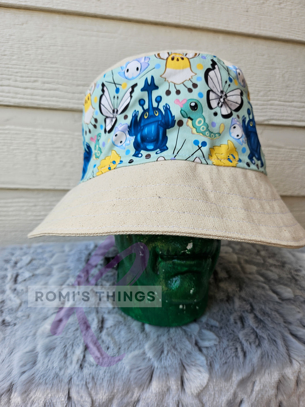 Buggy Pocket Monsters - LARGE Bucket hat
