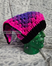 Load image into Gallery viewer, Cheshire pink purple ombre - jest a beanie
