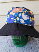 Load image into Gallery viewer, Sleepy Pocket Monsters - LARGE Bucket hat
