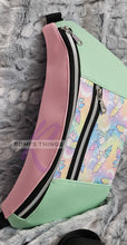 Load image into Gallery viewer, Pastel Rainbow Bats - Oversized Fanny
