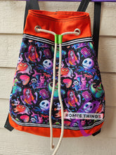 Load image into Gallery viewer, Nightmare gang Canvas backpack
