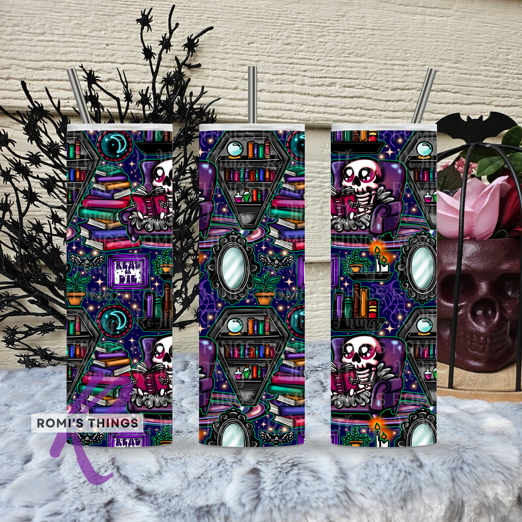 Skelly Library 20 oz Tumbler